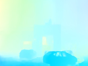 Aquarium flow field: PWC-Net